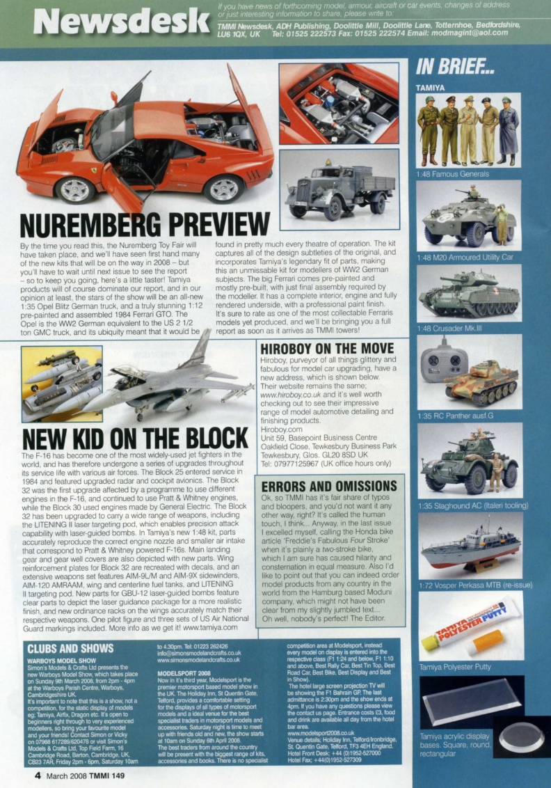Tamiya Model Magazine 149 (2008-03)